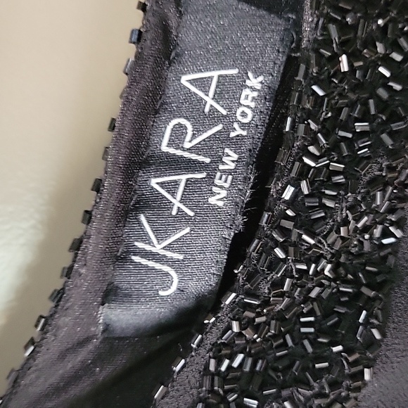 JKARA sequined chiffon dress - Picture 5 of 9